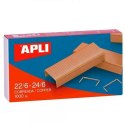 Zszywki Apli 22/6-24/6 6 mm 10 Części (25 Sztuk)