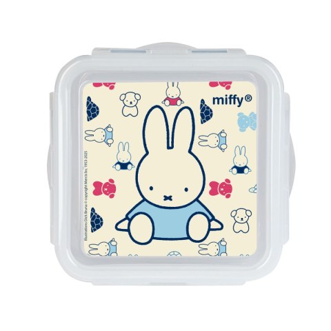 Pojemnik na Lunch Miffy Buddy Beżowy Poliester 13 x 7.5 x 13 cm