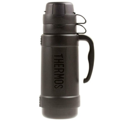 Termos Thermos 194530 Czarny Metal Stal nierdzewna 1 L
