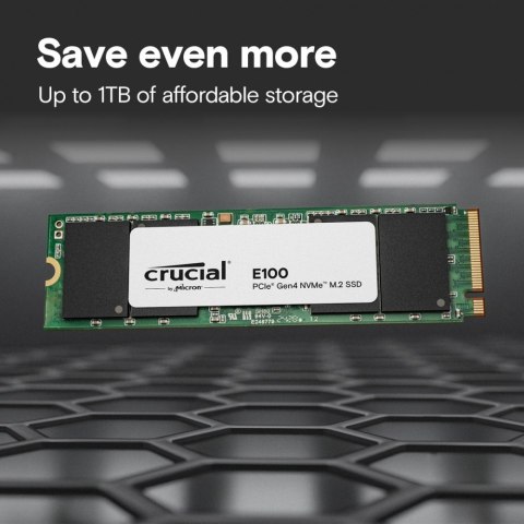 Dysk SSD E100 2TB M.2 NVMe 2280 PCIe 4.0 5000/4500 MB/s