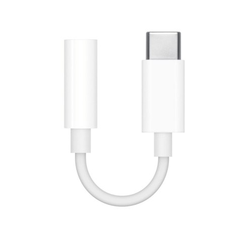 Adapter USB-C na Jack 3.5 mm Apple MU7E2ZM/A Biały (10 Sztuk)