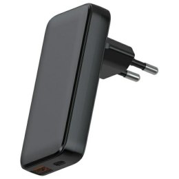 Beline Ład. siec. 1x USB-C + 1x USB 65W czarna /black (only head) PD 3.0 + QC 3.0 BLN2CW65