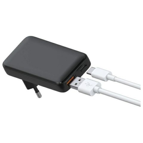 Beline Ład. siec. 1x USB-C + 1x USB 65W czarna /black (only head) PD 3.0 + QC 3.0 BLN2CW65