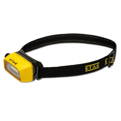 Akumulatorowa i regulowana latarka czołowa LED Stak 3 W 300 Lm
