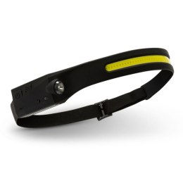 Akumulatorowa i regulowana latarka czołowa LED Velamp 5 W 350 lm