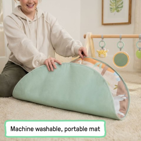 Mata do zabawy Ingenuity WonderWood 81,3 x 81,3 x 47 cm Wielokolorowy