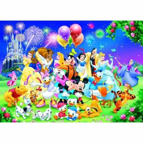 Układanka puzzle Ravensburger The Disney Family 70 x 50 cm 1000 Części