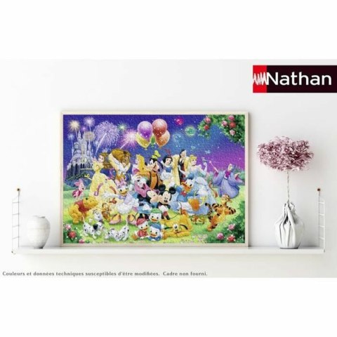 Układanka puzzle Ravensburger The Disney Family 70 x 50 cm 1000 Części