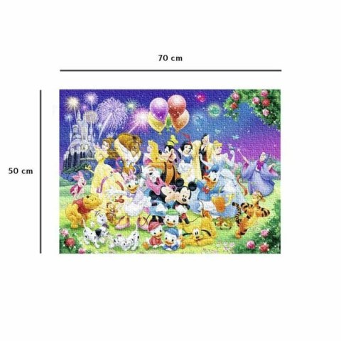 Układanka puzzle Ravensburger The Disney Family 70 x 50 cm 1000 Części