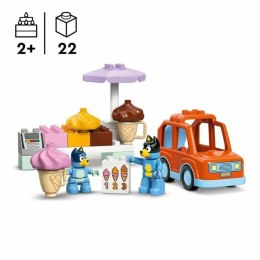 Zestaw do budowania Lego Duplo 10458 Ice Cream Trip with Bluey 22 Części