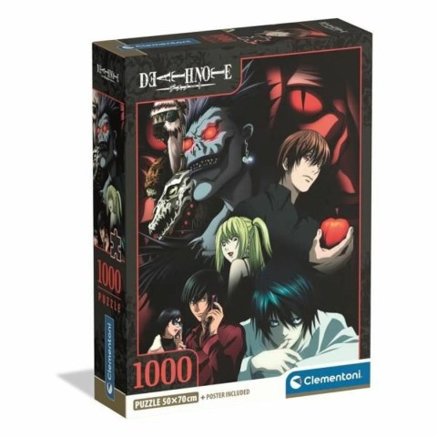 Układanka puzzle Clementoni Death Note 70 x 50 cm 1000 Części