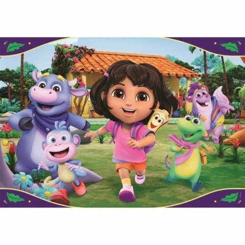 Układanka puzzle Clementoni Dora 62 x 42 cm 24 Części