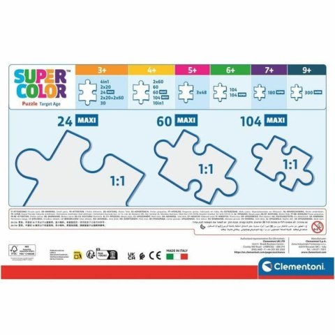 Układanka puzzle Clementoni Dora 62 x 42 cm 24 Części
