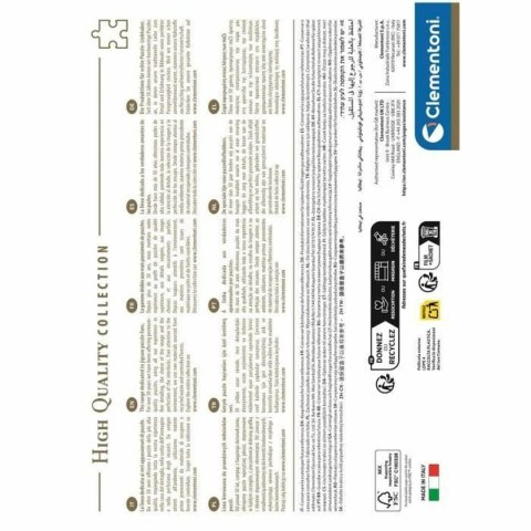 Układanka puzzle Clementoni La None 70 x 50 cm 1000 Części