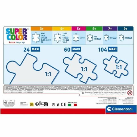 Układanka puzzle Clementoni Maxi - Iron Man and his awesome friends 62 x 42 cm 24 Części