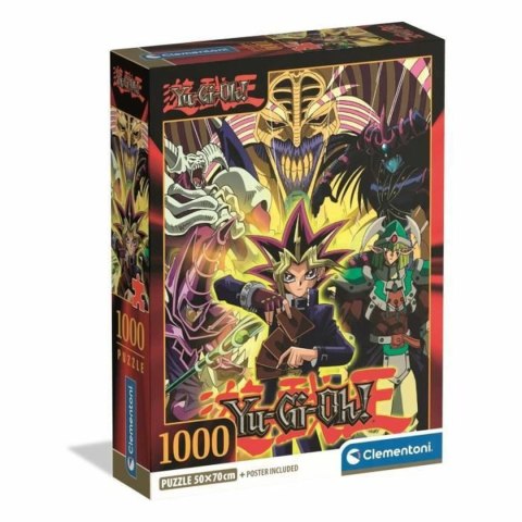 Układanka puzzle Clementoni Yu-Gi-Oh! 70 x 50 cm 1000 Części