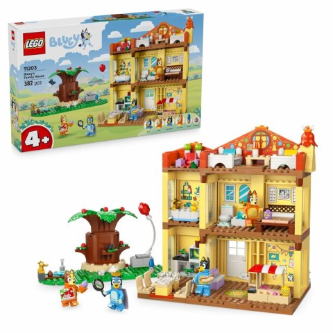 Zestaw do budowania Lego 11203 Bluey's Family House 382 Części