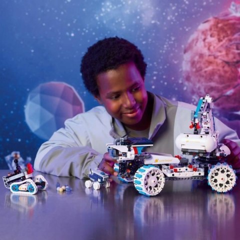 Zestaw do budowania Lego 42211 Lunar Outpost Moon Rover Space Vehicle 1082 Części