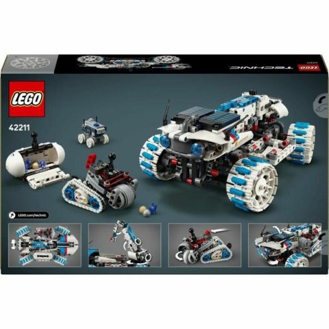 Zestaw do budowania Lego 42211 Lunar Outpost Moon Rover Space Vehicle 1082 Części