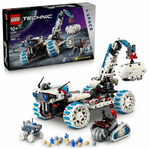 Zestaw do budowania Lego 42211 Lunar Outpost Moon Rover Space Vehicle 1082 Części