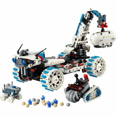 Zestaw do budowania Lego 42211 Lunar Outpost Moon Rover Space Vehicle 1082 Części