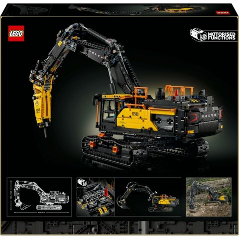 Zestaw do budowania Lego 42215 Volvo EC500 Hybrid Excavator 2359 Części