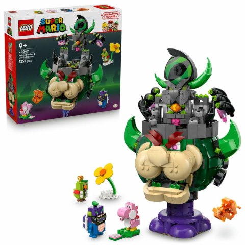 Zestaw do budowania Lego 72042 Prince Florian and Castle Bowser 1251 Części