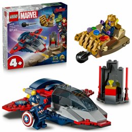Zestaw do budowania Lego 76319 Captain America VS Thanos 107 Części