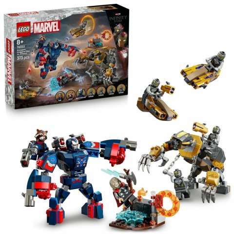 Zestaw do budowania Lego 76322 Endgame Thor VS Chitauri 373 Części