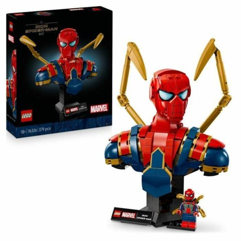 Zestaw do budowania Lego 76326 Iron Spider-Man Bust 379 Części