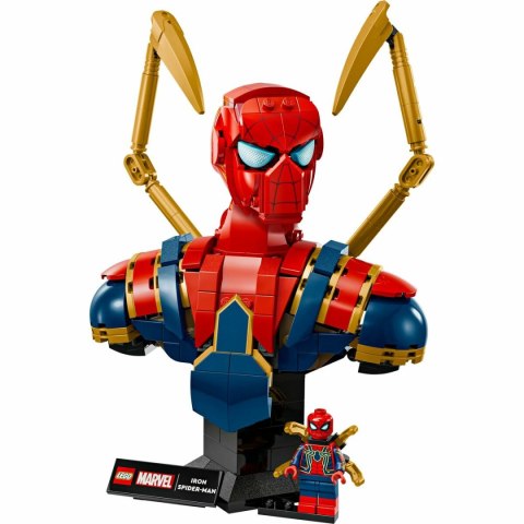 Zestaw do budowania Lego 76326 Iron Spider-Man Bust 379 Części