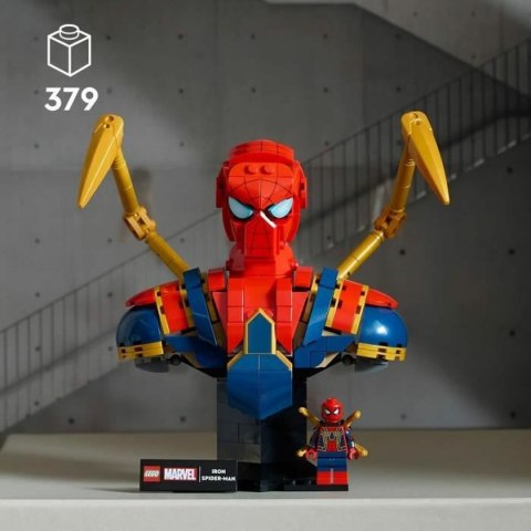 Zestaw do budowania Lego 76326 Iron Spider-Man Bust 379 Części