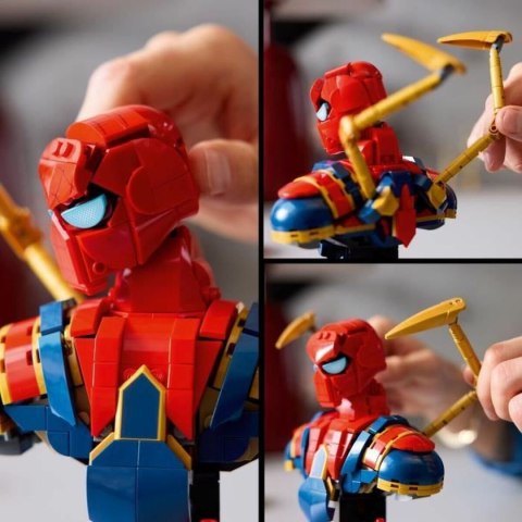 Zestaw do budowania Lego 76326 Iron Spider-Man Bust 379 Części