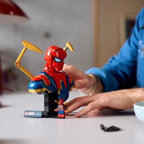 Zestaw do budowania Lego 76326 Iron Spider-Man Bust 379 Części