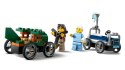 LEGO City 60459 - Zestaw wyścigówek: samolot kontra łóżko szpitalne
