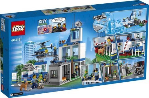 LEGO City 60316 - Posterunek policji