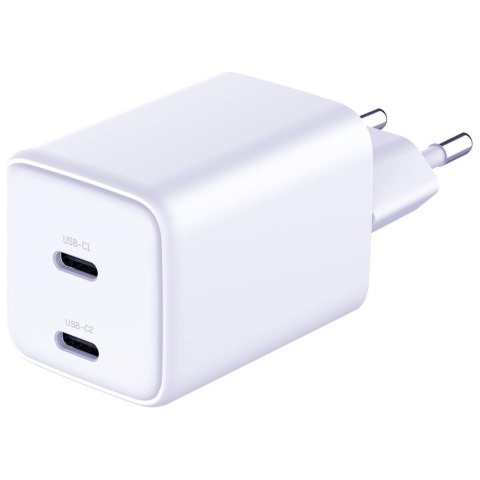 Ładowarka sieciowa 3MK Hyper Charger PD 45W GaN QC4+ PPS 2C Super-Fast Charge 2.0 biały