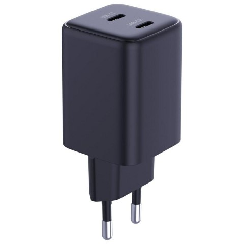 Ładowarka sieciowa 3MK Hyper Charger PD 45W GaN QC4+ PPS 2C Super-Fast Charge 2.0 czarny