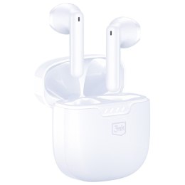 Słuchawki TWS 3MK Movepods Bluetooth 5.4 biały