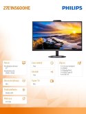 Monitor 27 cali 27E1N5600HE IPS HDMI DP USB-C Pivot Kamera Głośniki