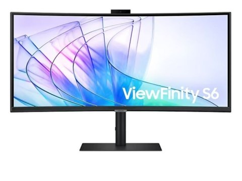 Monitor 34 cale ViewFinity S65VC VA 3440x1440 UWQHD 21:9 1xHDMI 1xDP 1xUSB-C 90W 2xUSB-A LAN 5ms HAS Webcam głośniki zakrzywiony