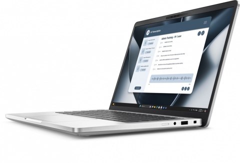 Laptop Dell Pro 13 Plus PB13255/AMD Ryzen 5 220/16GB/512GB SSD Gen4/13.3 FHD+/AMD Radeon 740M/FgrPr&SmtCd/FHD/IR Cam/Mic/WLAN+BT