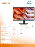 Monitor SE2425HM 23.8 cala LED IPS/1920x1080/HDMI/VGA/3Y