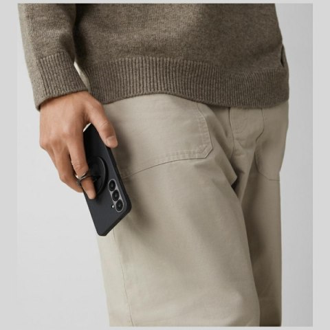 Etui PITAKA Ultra-Slim MagSafe do Samsung Galaxy S25 czarno szary