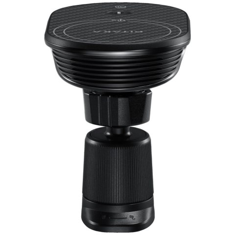 Uchwyt samochodowy z ładowarką bezprzewodową PITAKA MagEZ Pro 2 Qi2 15W NFC Magsafe czarno szary