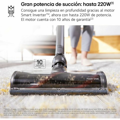 Odkurzacz Szczotkowy Cyklonowy Bezprzewodowy LG A9K-LITE1C