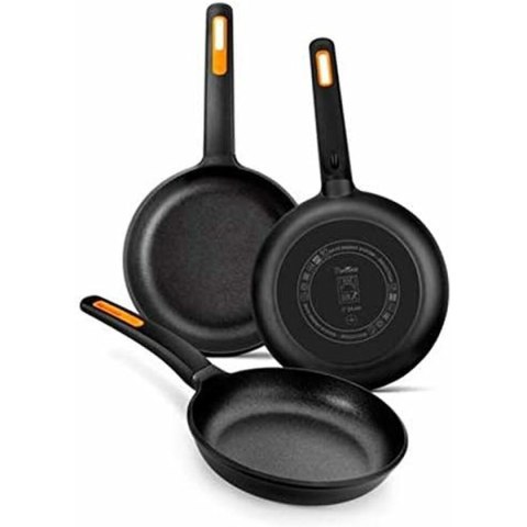 Patelnia BRA EFFICIENT PLUS Ø 26 cm Czarny Aluminium