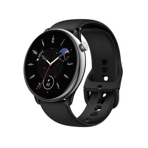 Amazfit GTR Mini 3,25 cm (1.28") AMOLED 42 mm Cyfrowy 416 x 416 px Ekran dotykowy Czarny, Srebrny GPS