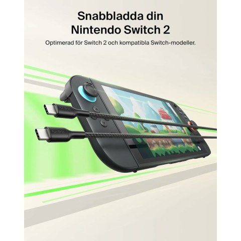 Kabel USB Belkin ENA008HQ2MBK Czarny 2 m