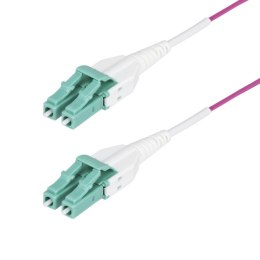 Złącze RJ45 Kategoria 6 FTP Startech OM4RLCLC15M Fiolet 15 m